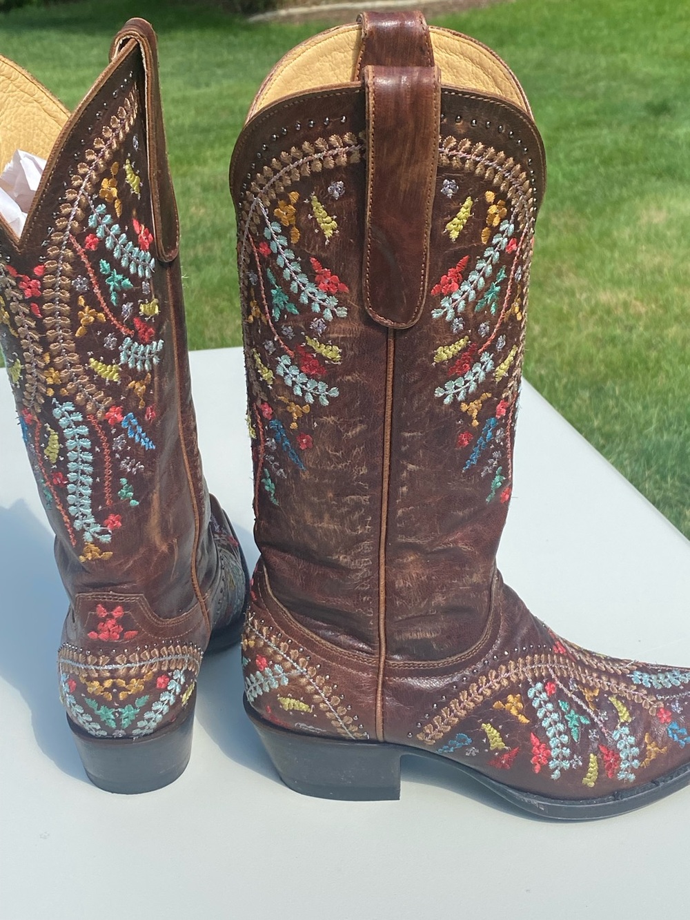 Old Gringo Bonnie Western Embroidered  Boots, 6.5 B - Picture 7 of 14